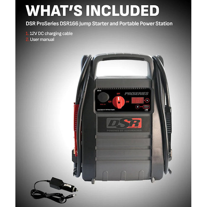 Schumacher DSR166 What's Included 