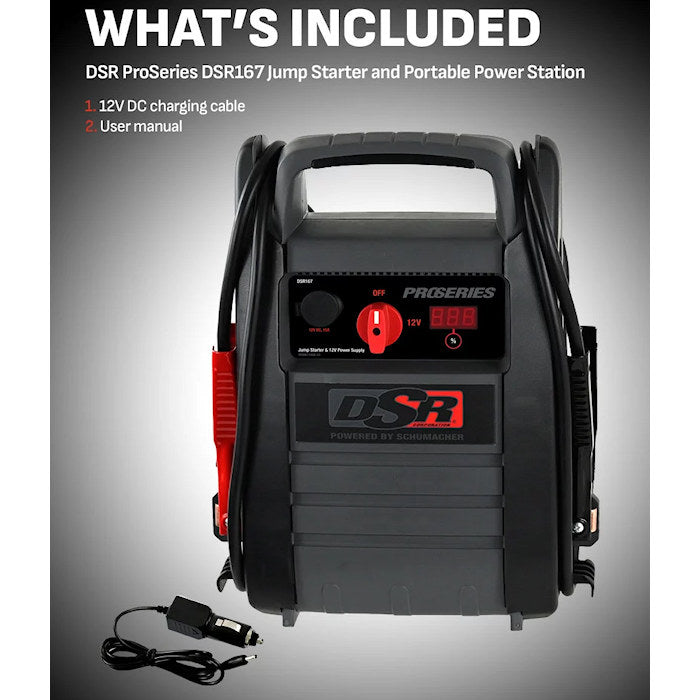 Schumacher DSR167 What's Included 