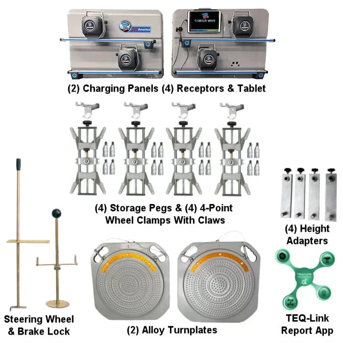 Atlas Edge TD2.0 WiFi Alignment System Select Package What's In The Box