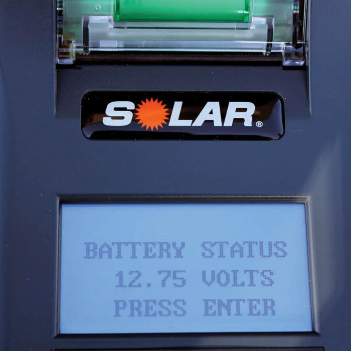 SOLAR BA327 Digital Battery and System Tester with Printer