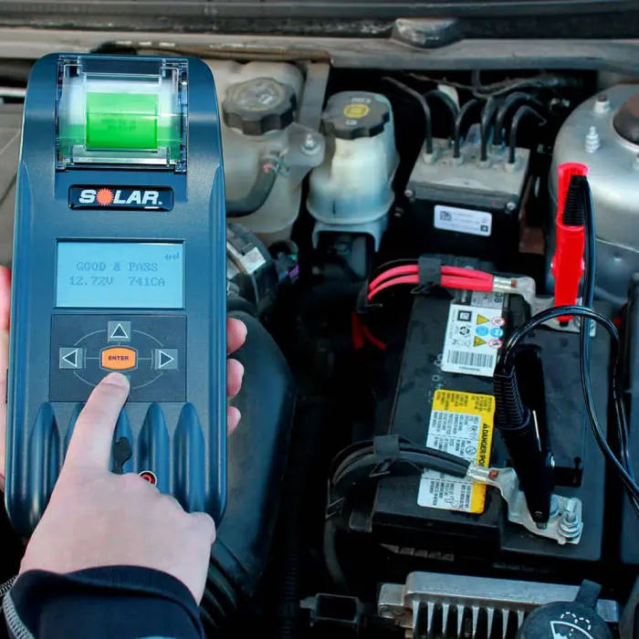 SOLAR BA427 HD Digital Battery and System Tester with Printer
