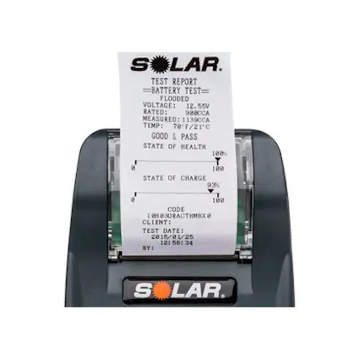SOLAR BA427 HD Digital Battery and System Tester with Printer