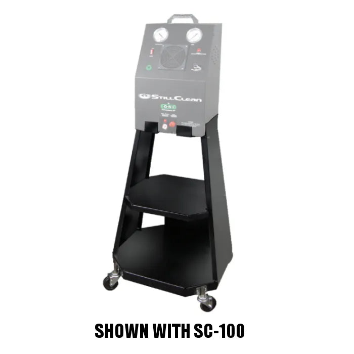 StillClean 1155A1 Rolling Cart Shown With SC-100