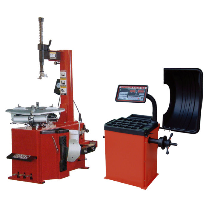 ASEplatinum TC-530 Tire Changer with WB-953 Wheel Balancer Combo