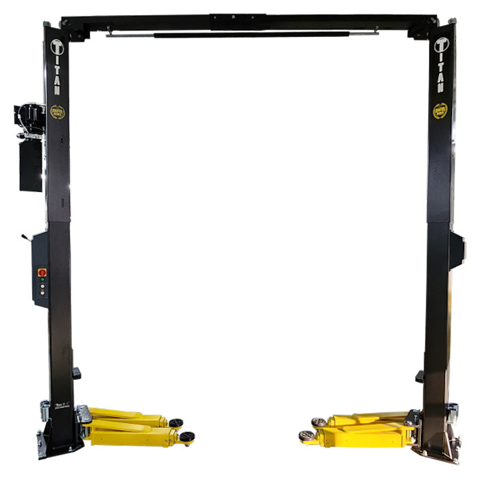 Titan Lifts MASTER Series HD2P-12KMSC Clearfloor Two Post Lift 12,000 lbs. Lifting Capacity