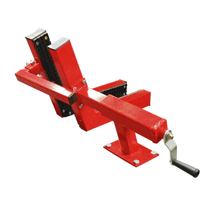 Titan Lifts ML-VISE Heavy Duty Wheel Vise In Red 