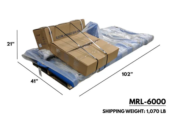 Titan Lifts MRL-6000 Shipping Information