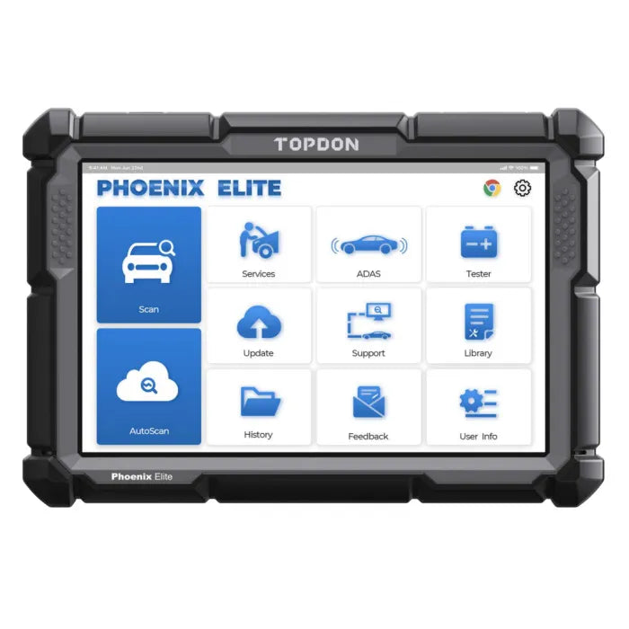 TOPDON Phoenix Elite Integrated Diagnostic Tablet with Phoenix MDCI (VCI Dongle)