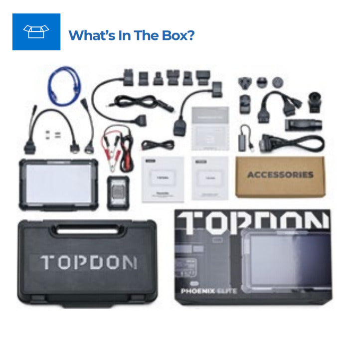 TOPDON Phoenix Elite What's In The Box