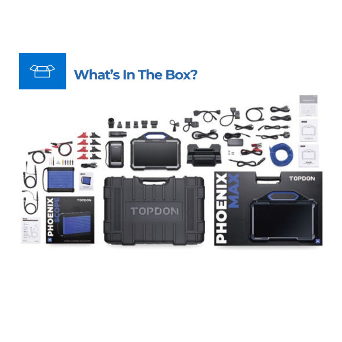 TOPDON Phoenix Max What's In The Box