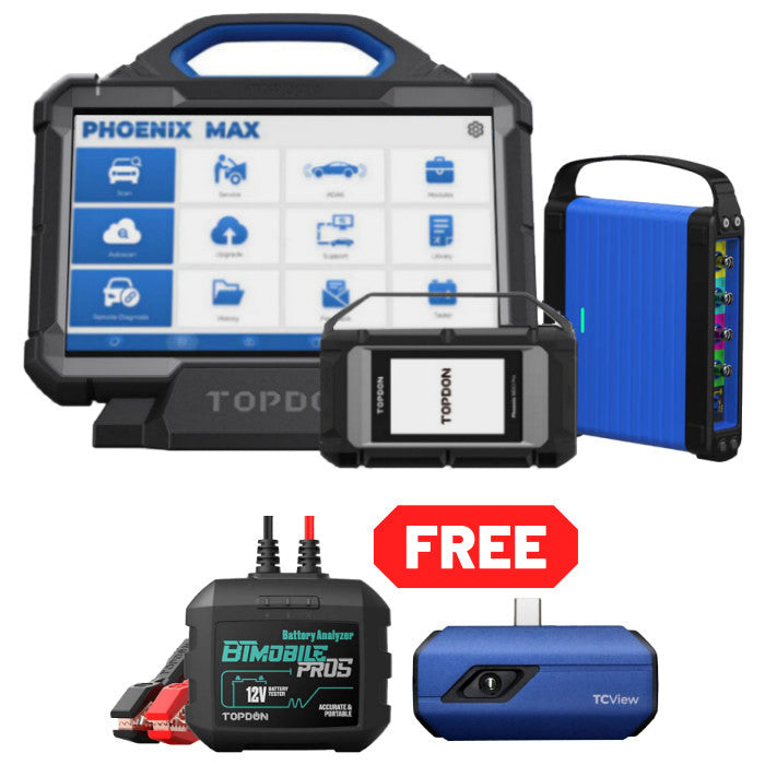 Free TC-001 Thermal Imaging Camera + BTMobile ProS 12V Battery & System Tester with Purchase