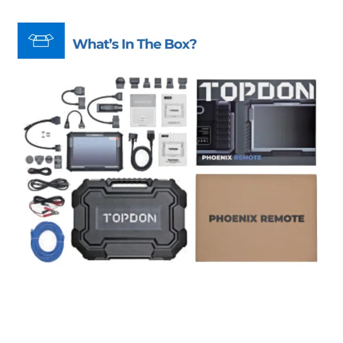 TOPDON Phoenix Remote What's In The Box