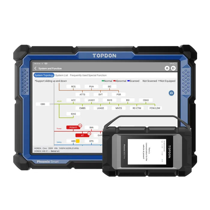TOPDON Phoenix Smart Integrated Diagnostic Tablet with Phoenix MDCI Pro (VCI Dongle)