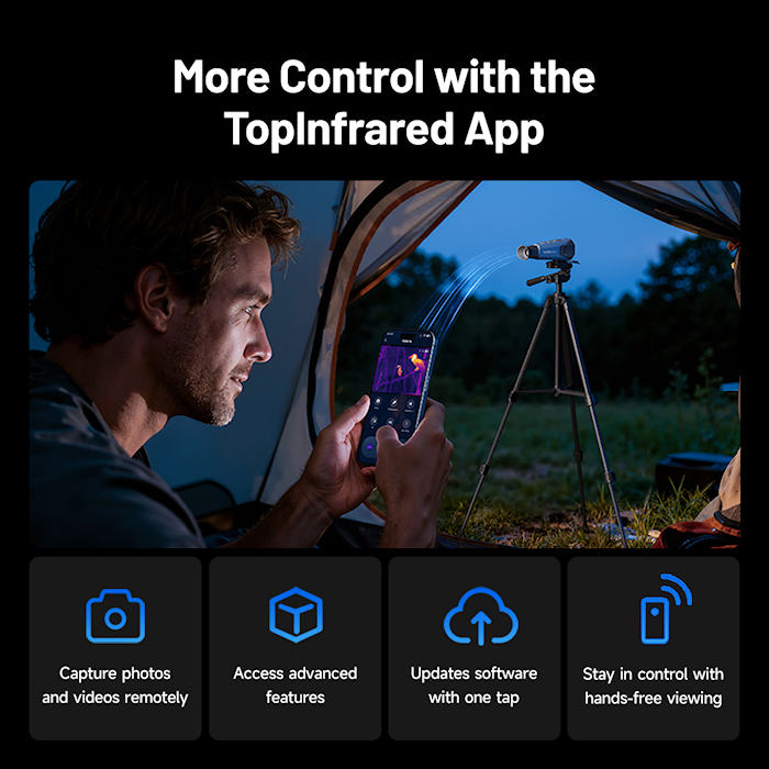 More Control with the TopInfrared App 