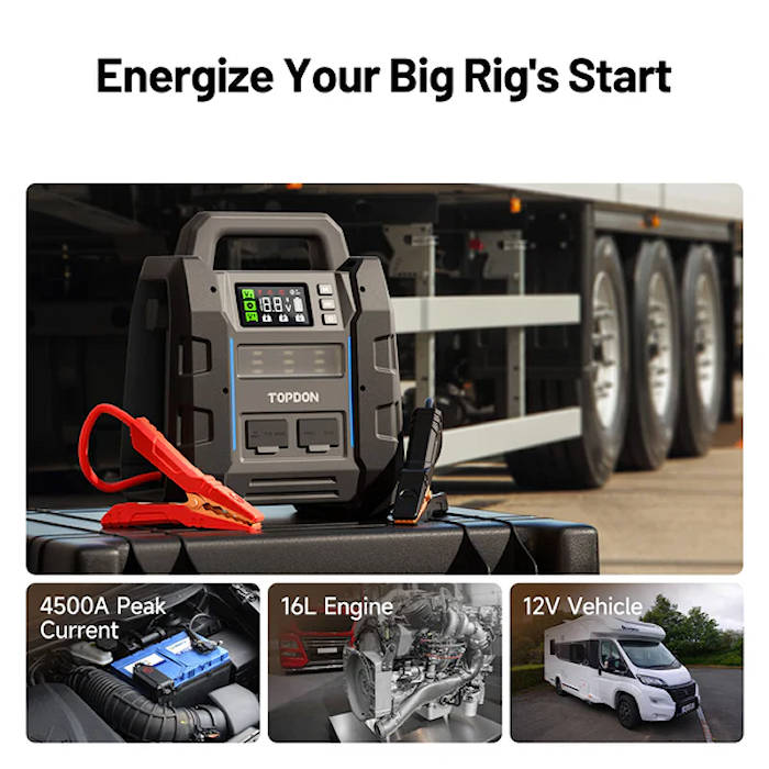 Energize You Big Rig's Start