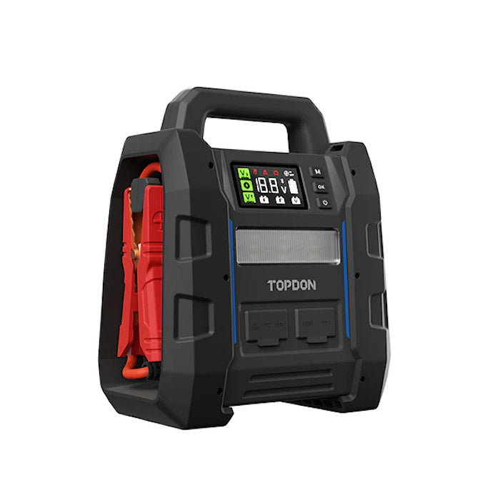 TOPDON V4500 Plus Jump Starter & Battery Tester Left Side