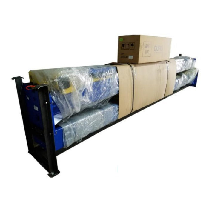 Tuxedo TP9KAC Asymmetric Clear Floor Two Post Lift Shipping Dimensions