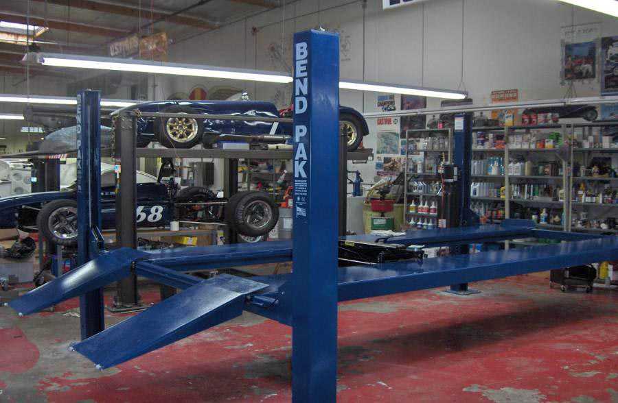 Jay Leno's Garage 4 Post Car Lift