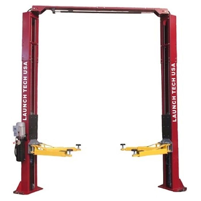 Launch Tech USA TLT240SC Clear Floor Two Post Car Hoist