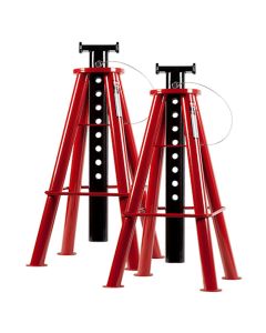 Sunex 1410 10 Ton High Height Pin Type Jack Stands Pair 
