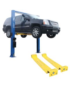 Atlas 9OHSC Overhead Two Post Lift 9,000 lbs. Capacity + Atlas LMA Lawn Mower Adapter Combo  