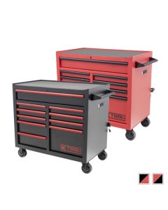 K Tool KTI75132 41" Premium 10-Drawer Rolling Cabinet Available in 2 Bold Colors