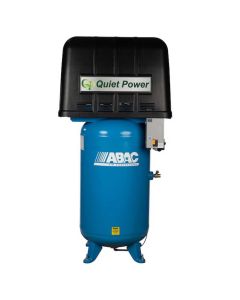 ABAC AB5-2180VQP 5HP 2-Stage Quiet Power Air Compressor Professional Stationary 175PSI 16.6CFM 80 Gallon Vertical 