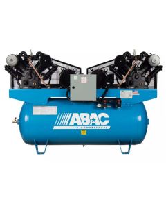 ABAC ABC10-23120HD 10HP Ironman Duplex Air Compressor Professional Stationary 175PSI 64CFM 120 Gallon Horizontal 