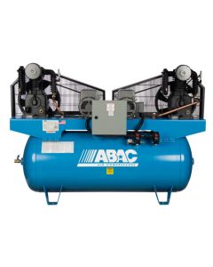 ABAC ABC7-21120HD 7.5HP Ironman Duplex Air Compressor Professional Stationary 175PSI 42CFM 120 Gallon Horizontal 