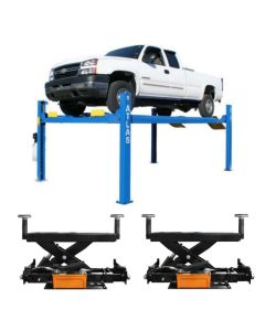 Atlas 412A Alignment Lift + RJ6BK Rolling Jacks Combo 