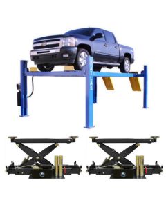 Atlas 414A Alignment Lift + RJ8 Rolling Jacks Combo 