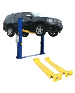 Atlas 9KBPX Baseplate Two Post Lift + Lawn Mower Adapter Combo 