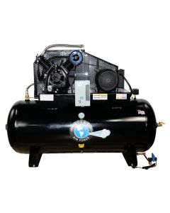 Atlas AF9P-120H Two Stage 7.5HP 120 Gallon Air Compressor Plus Pkg 