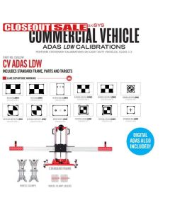 Autel CVALDW CV ADAS LDW Calibration Package