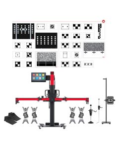 Autel MaxiSYS IA900LDW Dual Purpose Four-Wheel Alignment and ADAS Calibration Frame with Touchscreen and LDW Targets Package