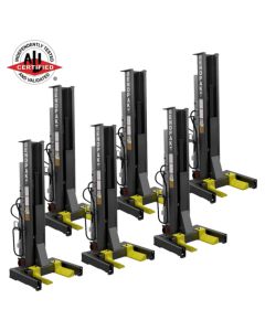 BendPak PCL-18B-6 Wired Mobile Column Lift Set of 6 