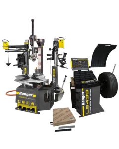 Ranger R80EX Tire Changer + LS43B Wheel Balancer + Weights Combo