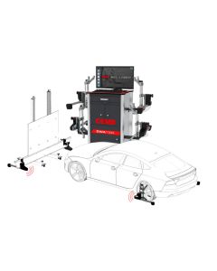 CEMB DWA1100ADAS Wireless CCD Wheel Alignment System with ADAS Calibration Assistance Aid