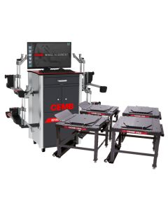 CEMB DWA1100CWAS Complete Wheel Alignment System with Wheel Stand Kit (Includes: Stands, Roller, & Plates) 