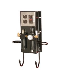 Challenger Lifts B10264A Air & Electric  Workstation with Filter, Lubricator and Regulator 