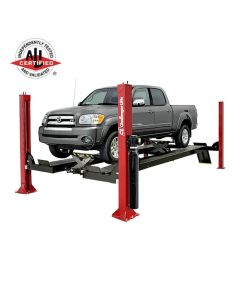 Challenger Lifts AR4115EAO Four Post Alignment Lift Open