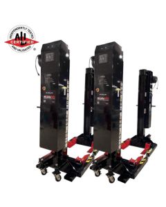 Challenger Lifts CLMM-5000 Wireless Mobile Column Lifts Set of 4 Medium-Duty 20,000 lbs. Total Lifting Capacity - 5,000 lbs. Per Column 