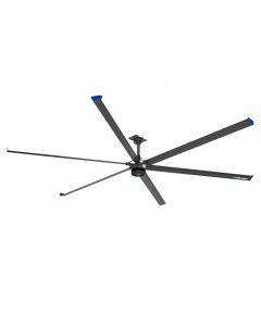 Cool Boss CB16HVLS Industrial Overhead Fan 16.5' Diameter Tempest Series Energy Efficient Magnet Motor 