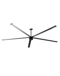 Cool Boss CB20HVLS Industrial Overhead Fan 20' Diameter Windstorm Series Magnet Motor & Air Purification System 