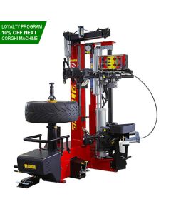 Corghi A5000 Artiglio 5000 Leverless Contactless Automatic 28" Tire Changer Loyalty Program 10% Off Next Corghi Machine