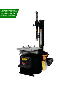 Corghi Service Pro 124 Semi-Automatic Swing-Arm 24" Tire Changer Loyalty Program 10% Off Next Corghi Machine