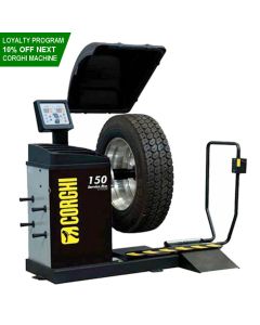 Corghi Service Pro 150 Wheel Balancer Loyalty Program 10% Off Next Corghi Machine