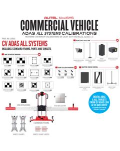 Autel CVAAS Commercial Vehicle ADAS All Systems Calibration Package