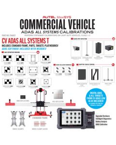 Autel CVAAST Commercial Vehicle ADAS All Systems Tablet Package