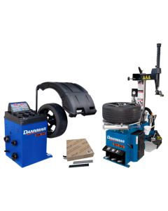 Dannmar DT-50 Tire Changer + DB-70 Wheel Balancer + Weights Combo